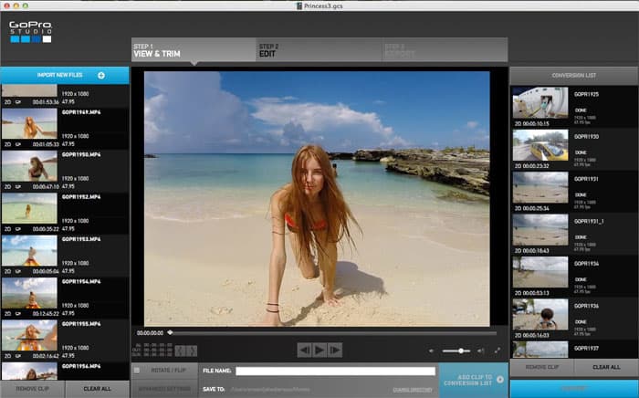 GoPro Studio