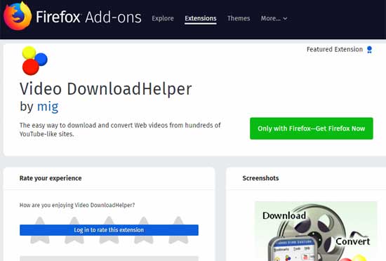 Firefox Downloadhelper Konverter Firefox Downloadhelper Konverter