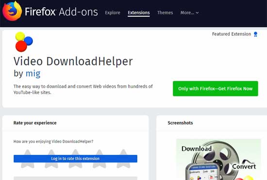 Video DownloadHelper