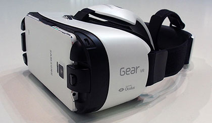 Samsung Gear VR to watch VR videos