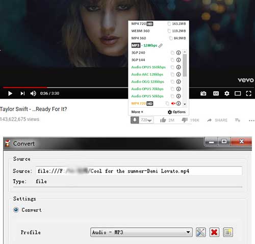 download YouTube to MP3 with extension